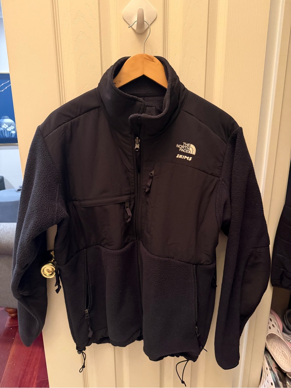 The Skims North Face Black Denali Fleece Jacket